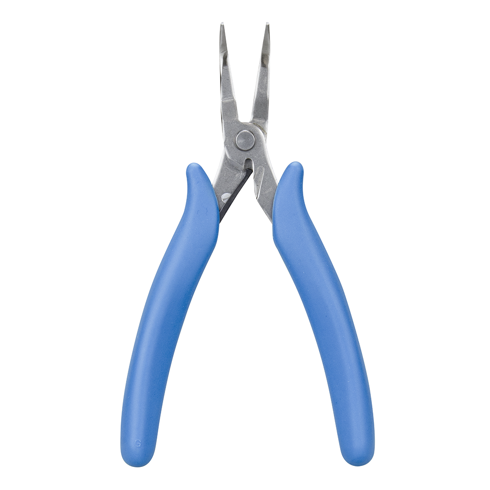 GodHand - Le-Dio Bent Nose Pliers - No Serration - GH-LDP-140-M-X