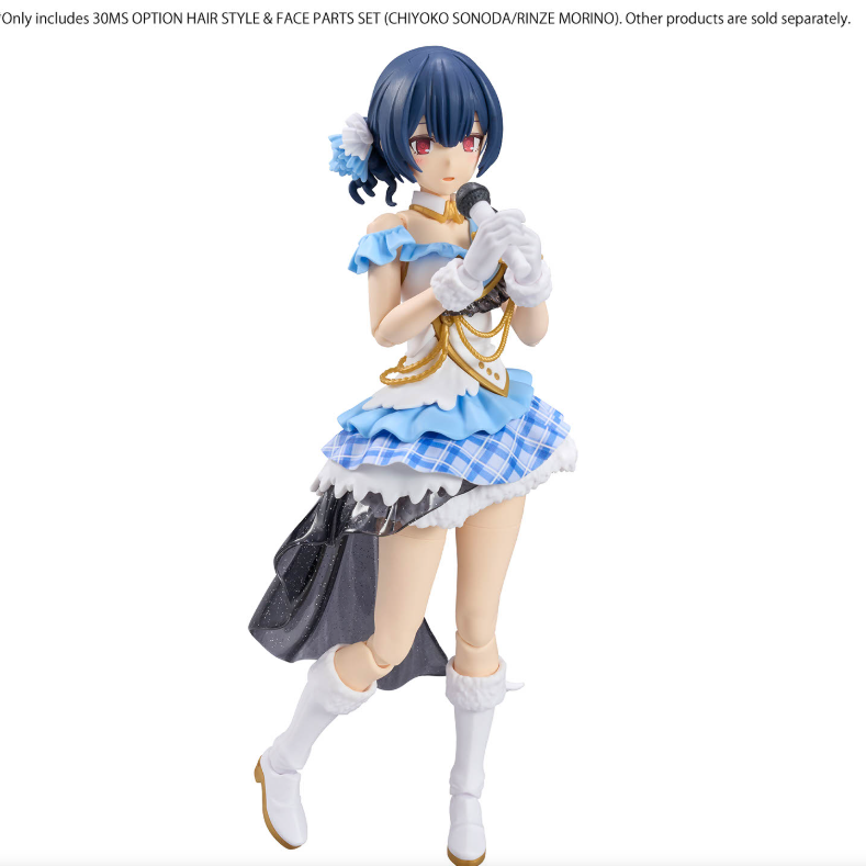 BANDAI SPIRITS - 30MS - Option Hairstyle and Face Parts - Chiyoko / Rinze