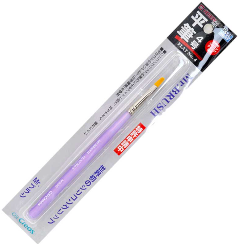 GSI Creos Mr. Hobby - Mr. Brush - Flat No. 4 - MB06 - KittoMaru