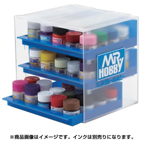 GSI Creos Mr. Hobby - Mr. Storage Stand - 3-Tier - GT94 - KittoMaru