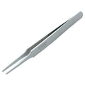 HOZAN – Stainless Steel Tweezers – 2mm R-Type Flat Tip – P-888