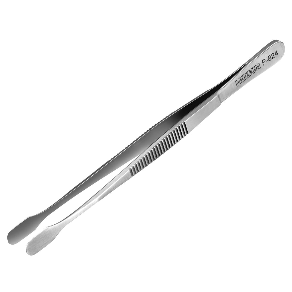 HOZAN – Flat-Tip Tweezers – P-824