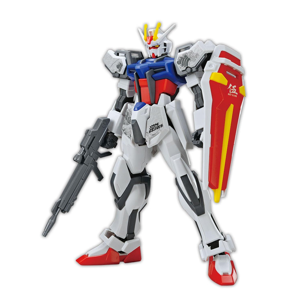BANDAI SPIRITS - Strike Gundam (Ukiyo-e Package) - Entry Grade - 1/144 Scale Gunpla Plastic Model - Mobile Suit Gundam SEED