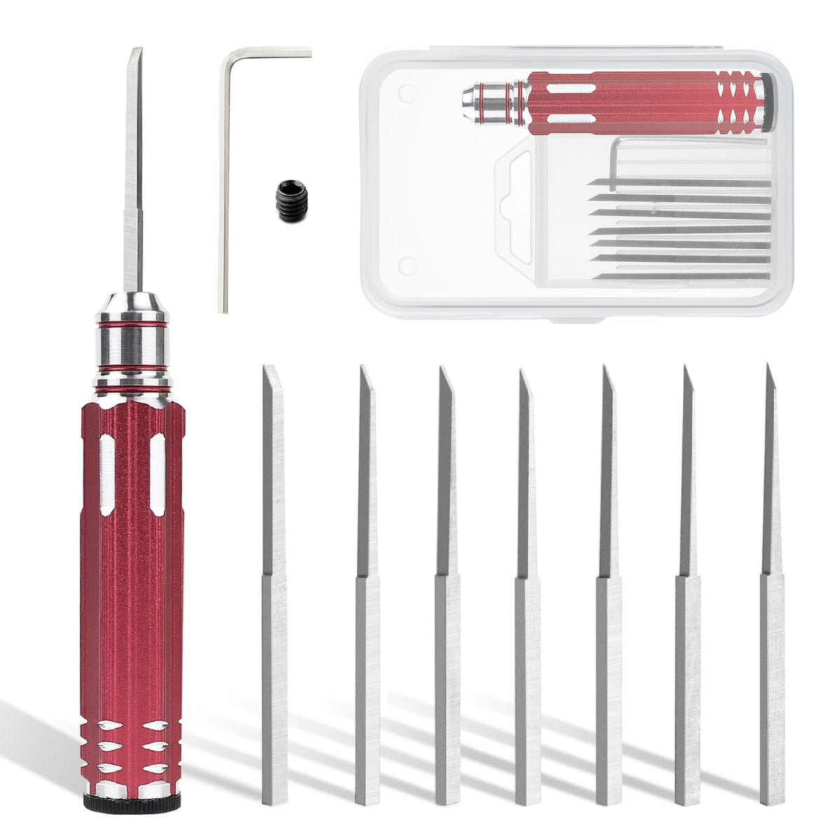 Vlooke -  Panel Line Scribing Chisel Set - 7 Pieces - VE-DIY-Tool