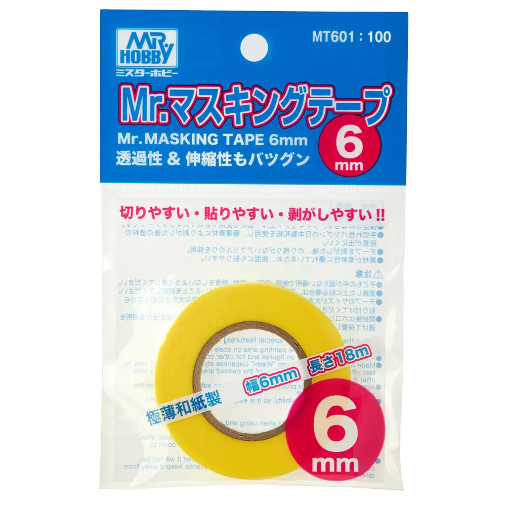 Mr. Hobby - Mr. Masking Tape - 6mm - MT601