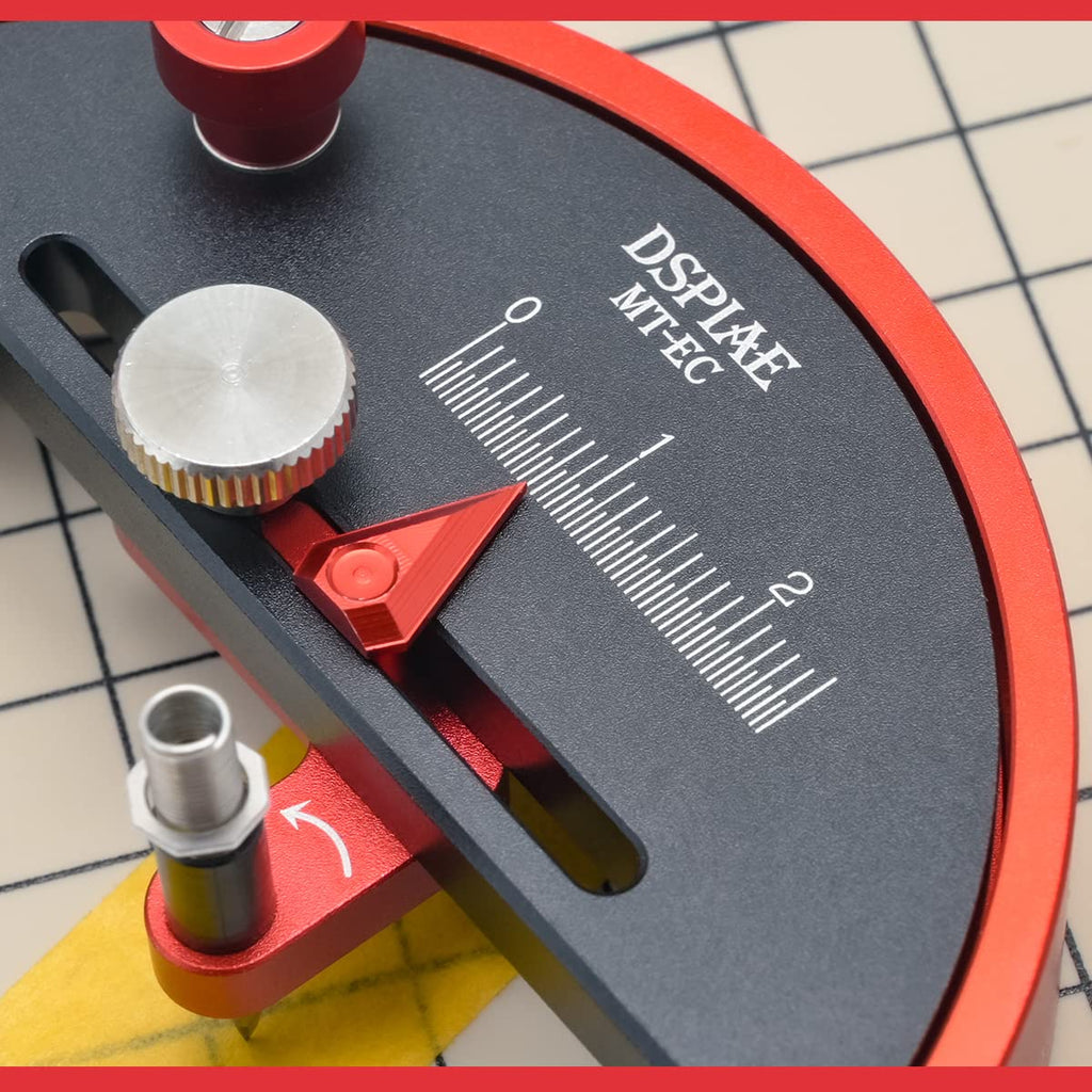 Zomar Direct Precision Circle Cutter – Compass-Style Cutting Knife, Minimum Radius 0.5 mm, Professional Tool for Model Making, Crafts & Painting