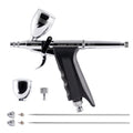 Gaahleri Advanced Series GHAD-68 Dual-Action Trigger-Type Airbrush – Self-Centering Drop-In Nozzle, 0.38 & 0.5 mm, for Model Painting