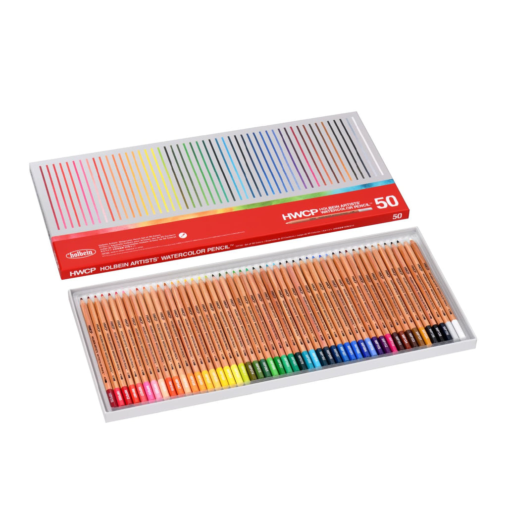 Holbein - Watercolor Pencils - 50 Color Set