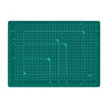 PLUS CS-A4 Double-Sided Cutting Mat – A4 Size (230 × 320 mm), Green, 48-573