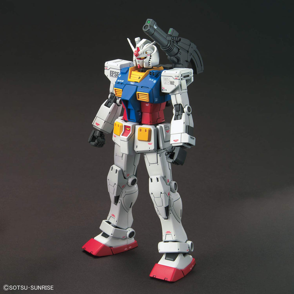 BANDAI SPIRITS - RX-78-02 Gundam (Gundam The Origin Ver.) - HG - 1/144 Scale Gunpla Plastic Model - Mobile Suit Gundam THE ORIGIN