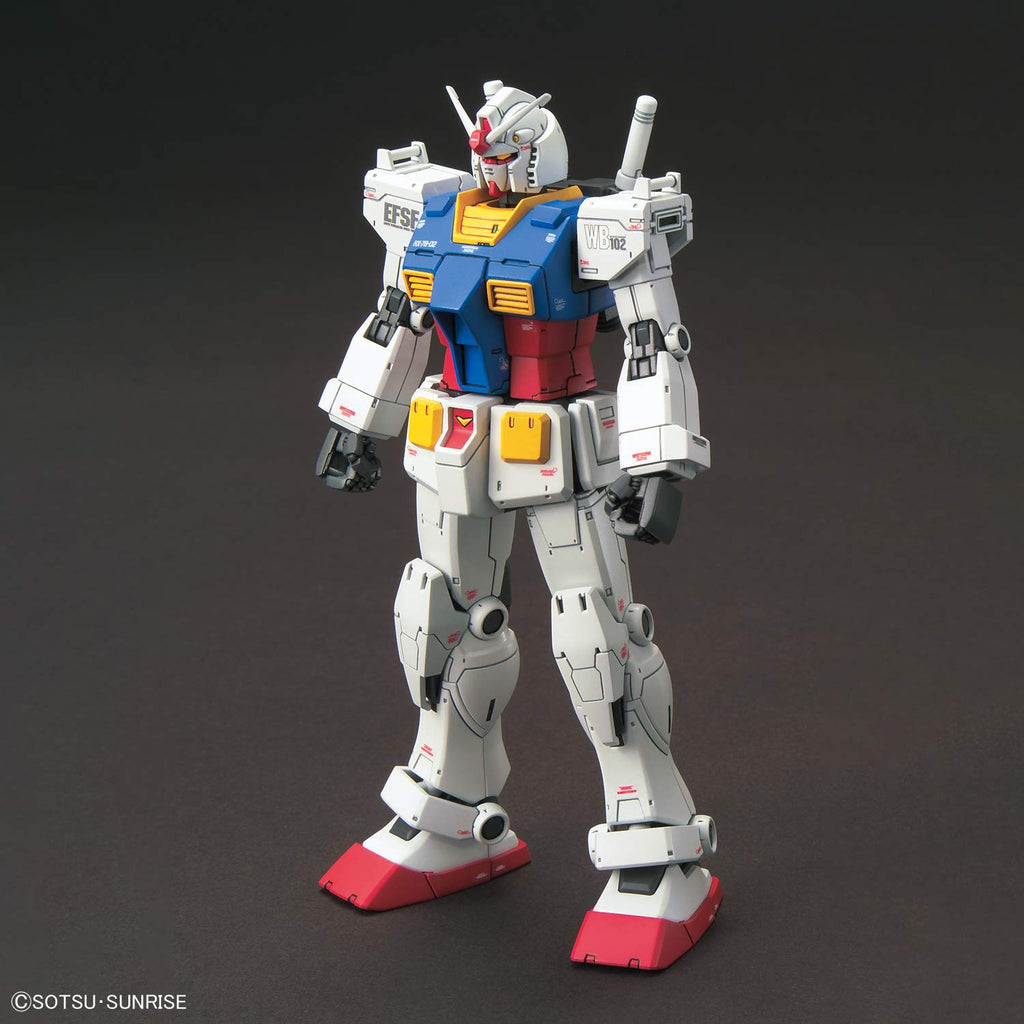 BANDAI SPIRITS - RX-78-02 Gundam (Gundam The Origin Ver.) - HG - 1/144 Scale Gunpla Plastic Model - Mobile Suit Gundam THE ORIGIN