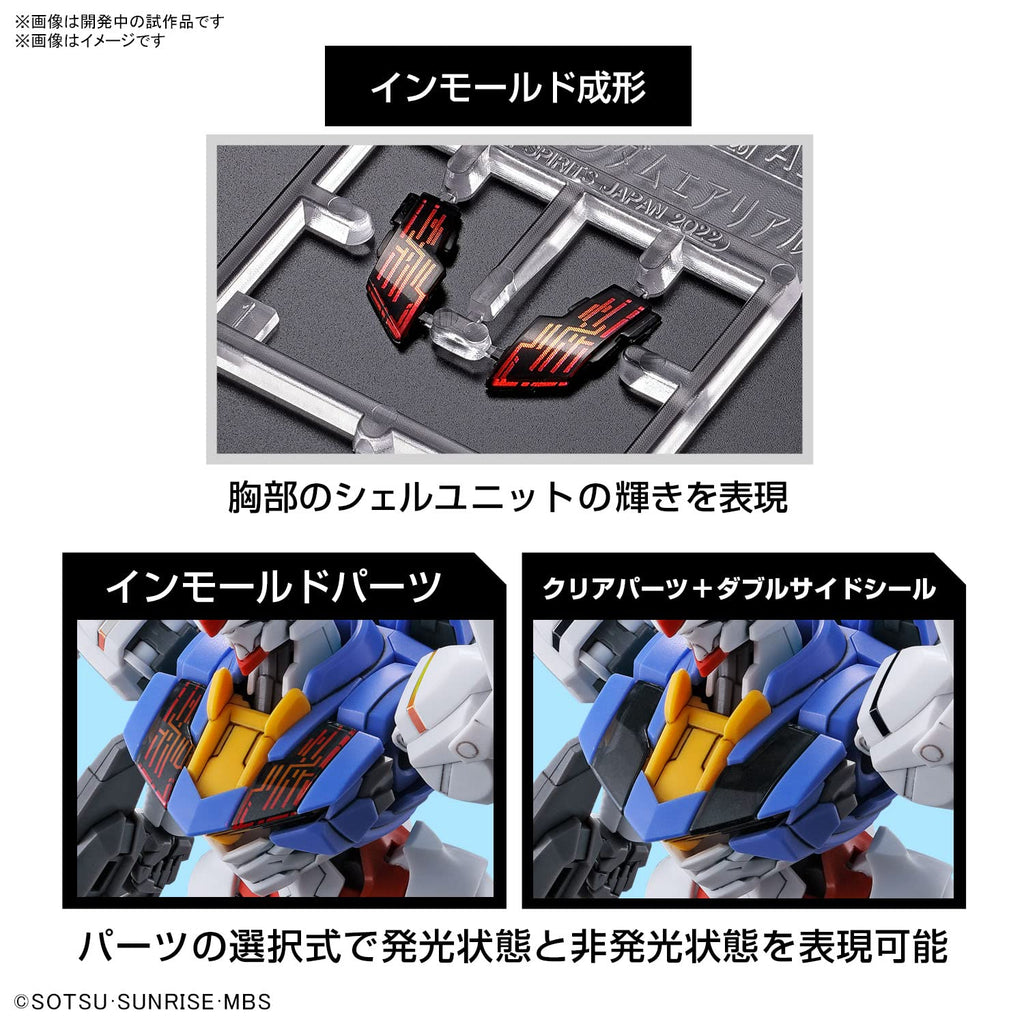 BANDAI SPIRITS - Gundam Aerial - HG - 1/144 Scale Gunpla Plastic Model - Mobile Suit Gundam The Witch from Mercury