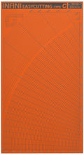 INFINI Model IT Series Easy Cutting Mat C – Curved Lines, Modeling Tool, IT3003