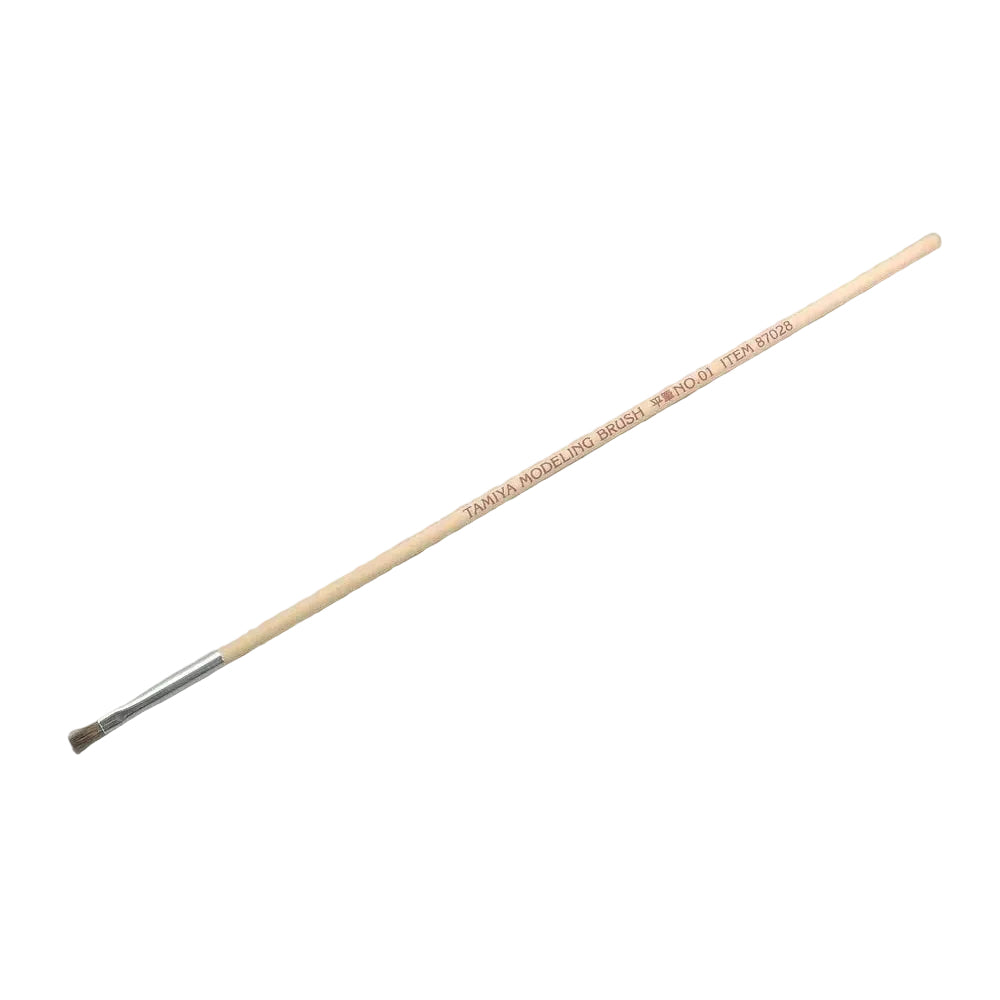 Tamiya - Flat Brush No. 01 - 87028 - KittoMaru