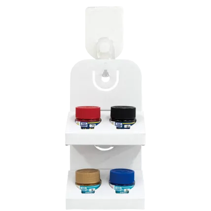 GSI Creos Mr. Hobby - Mr. Wall-Mount Paint Rack - GT121 - KittoMaru