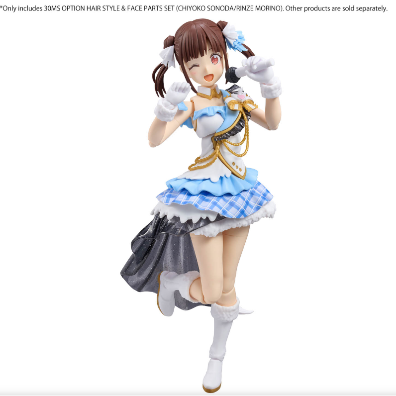 BANDAI SPIRITS - 30MS - Option Hairstyle and Face Parts - Chiyoko / Rinze