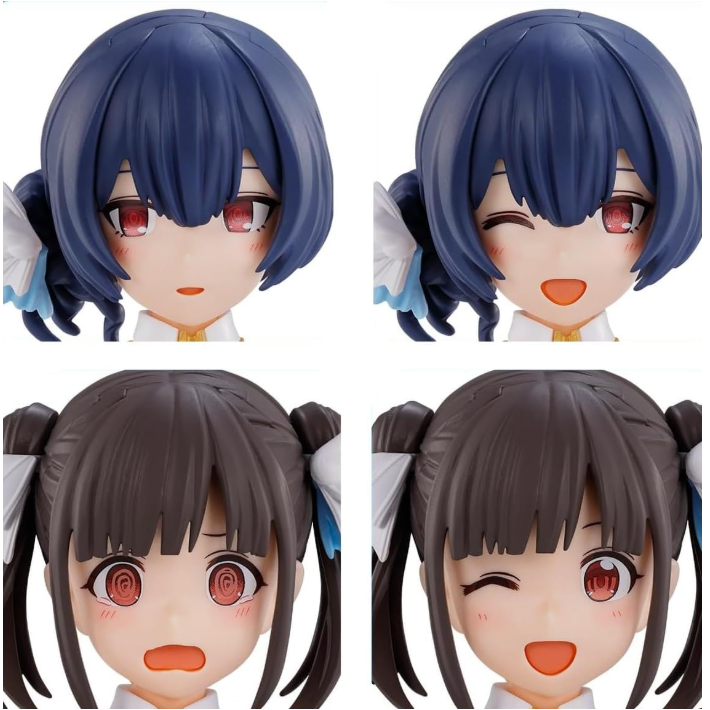 BANDAI SPIRITS - 30MS - Option Hairstyle and Face Parts - Chiyoko / Rinze