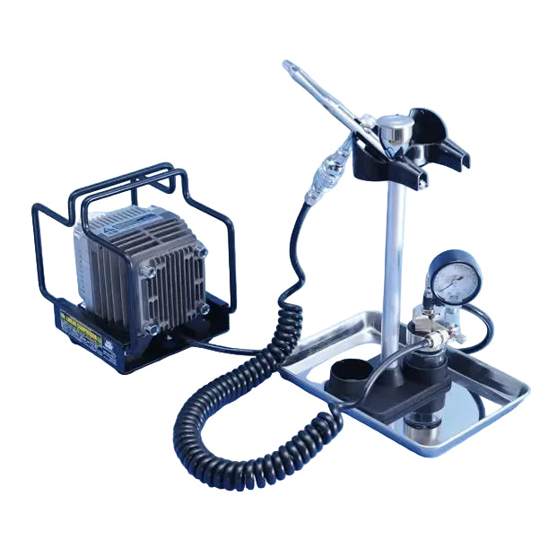 GSI Creos Mr. Hobby - PS289 Procon Boy Airbrush Set - Linear Compressor L5 - Regulator with Pressure Gauge - PS305 - KittoMaru
