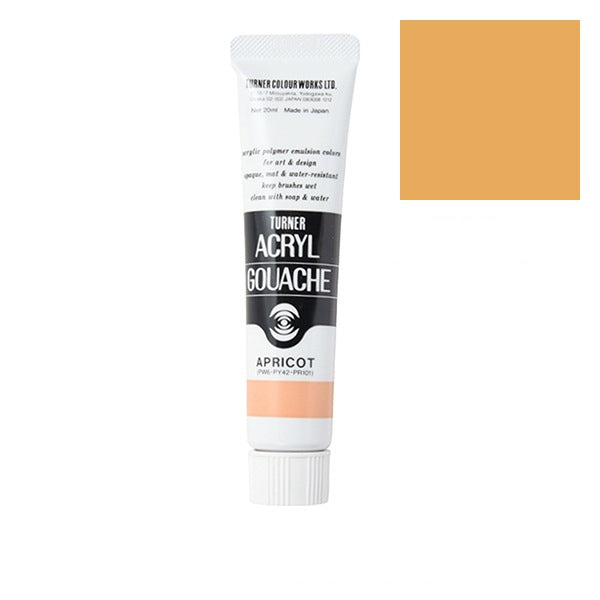 Turner - Apricot - Acrylic Gouache - 20ml - AG020133