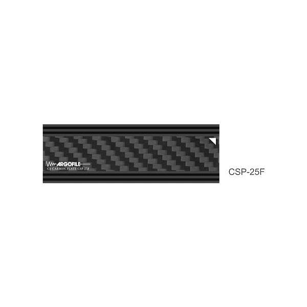 Argofile - CS Carbon Plate - 25mm Edge Cut