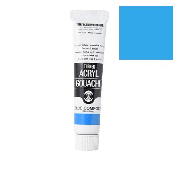 Turner - Blue Compose - Acrylic Gouache - 20ml - AG020152