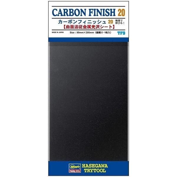 Hasegawa - Carbon Finish Sheet - Fine Weave (20) - TF-9