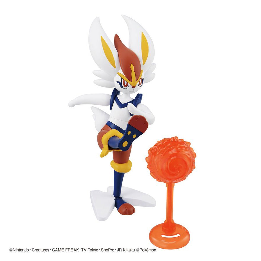 BANDAI SPIRITS - Cinderace - Pokemon Model Kit Select Series - 50 - KittoMaru