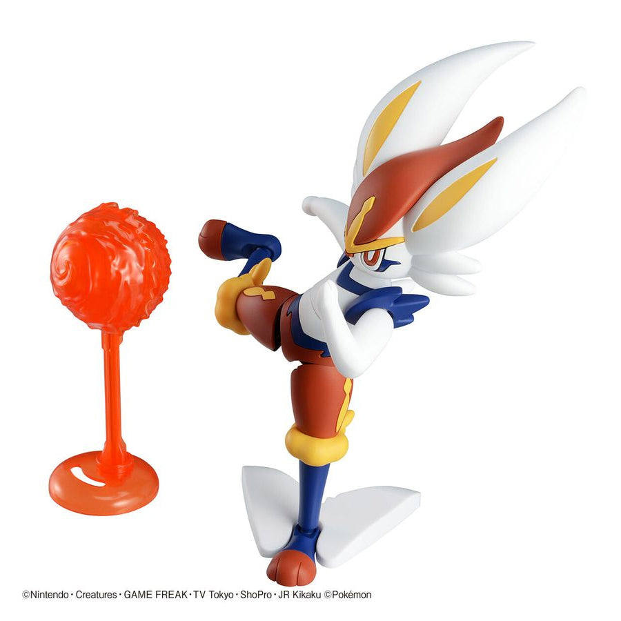 BANDAI SPIRITS - Cinderace - Pokemon Model Kit Select Series - 50 - KittoMaru