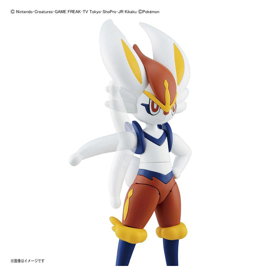BANDAI SPIRITS - Cinderace - Pokemon Model Kit Select Series - 50 - KittoMaru