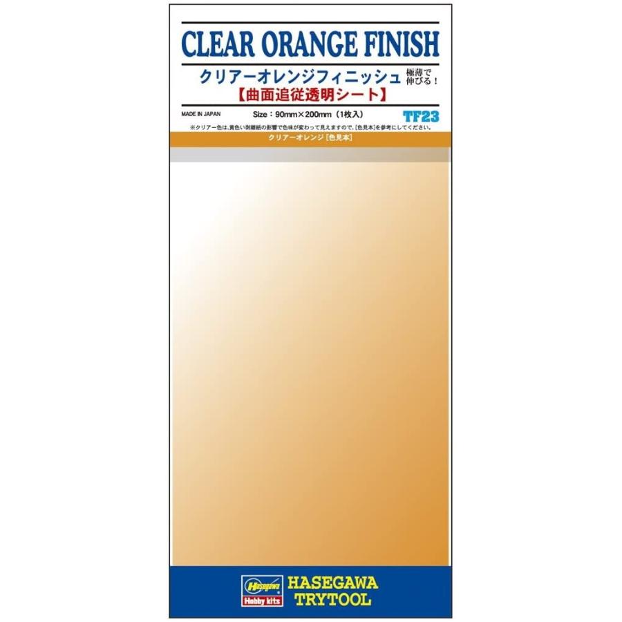 Hasegawa - Clear Color Sheet - Orange Finish - TF-23