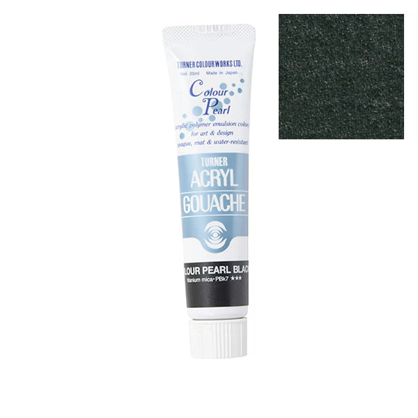 Turner - Color Pearl Black - Acrylic Gouache - 20ml - AG020422