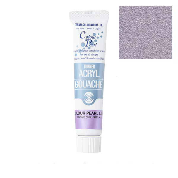 Turner - Color Pearl Lilac - Acrylic Gouache - 20ml - AG020420