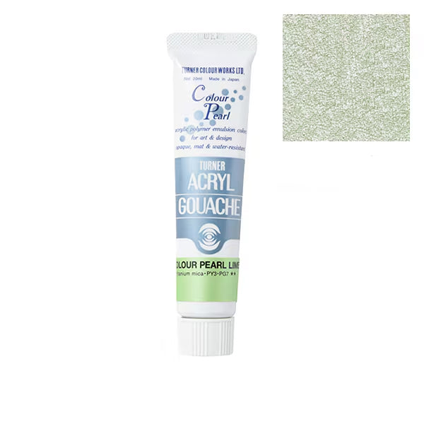 Turner - Color Pearl Lime - Acrylic Gouache - 20ml - AG020411