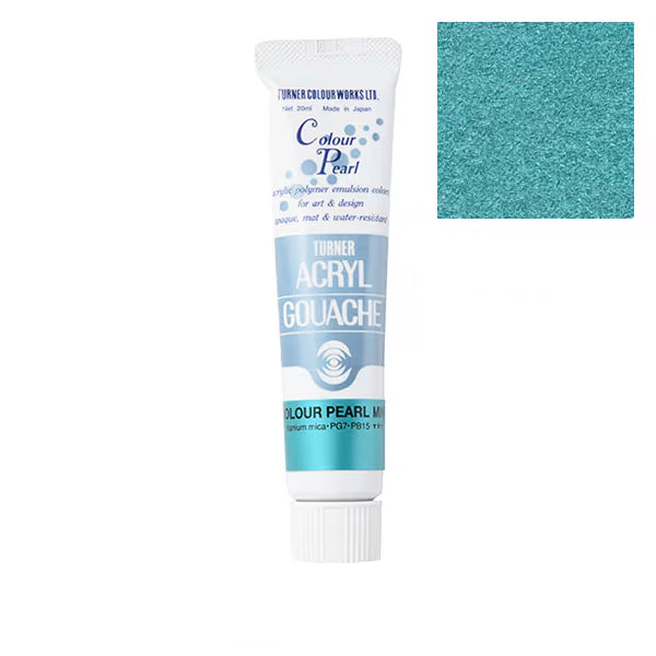 Turner - Color Pearl Mint - Acrylic Gouache - 20ml - AG020414