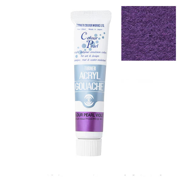 Turner - Color Pearl Violet - Acrylic Gouache - 20ml - AG020421