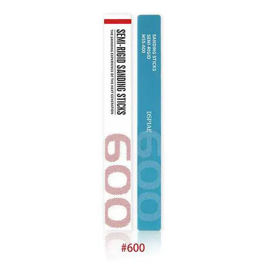 DSPIAE - Semi-Hard Stick File - #600 Grit - 3 Pieces - MSS-600