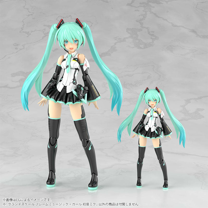 Kotobukiya - Frame Music Girl - Hatsune Miku - Grande Scale - Plastic Model Kit - FG199