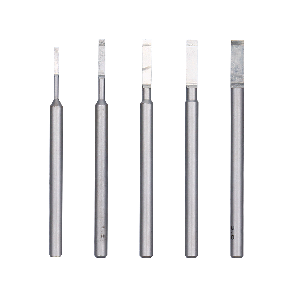 GodHand - Flat Chisel BIt Blades - 5-Piece Set - GH-BBH-1-3