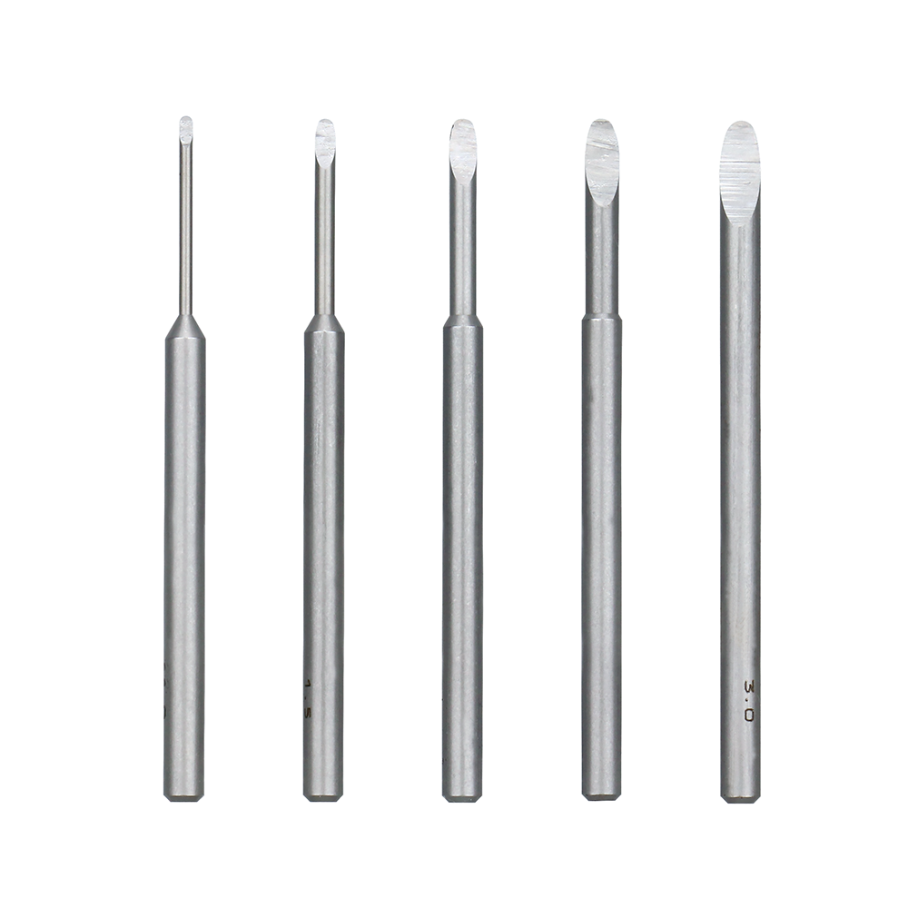 GodHand - Round Chisel BIt Blades - 5-Piece Set - GH-BBM-1-3