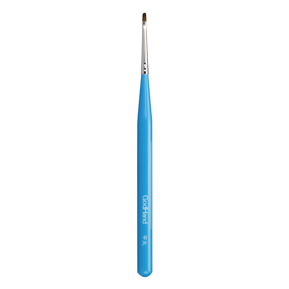 GodHand - Flat-Round Paint Brush - GH-BRSP-HM