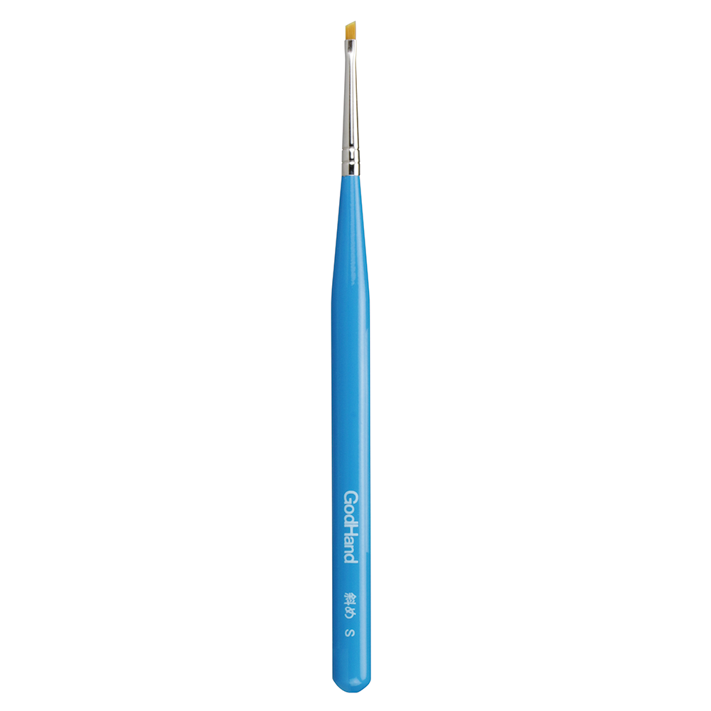 GodHand - Angled Paint Brush - S - GH-BRSP-NS