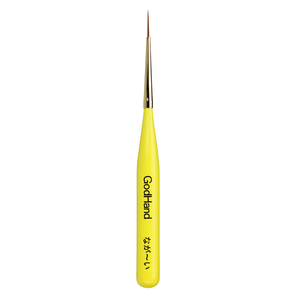 GodHand - Short Extra-Long Point Detail Paint Brush - GH-BRSYP-LGM