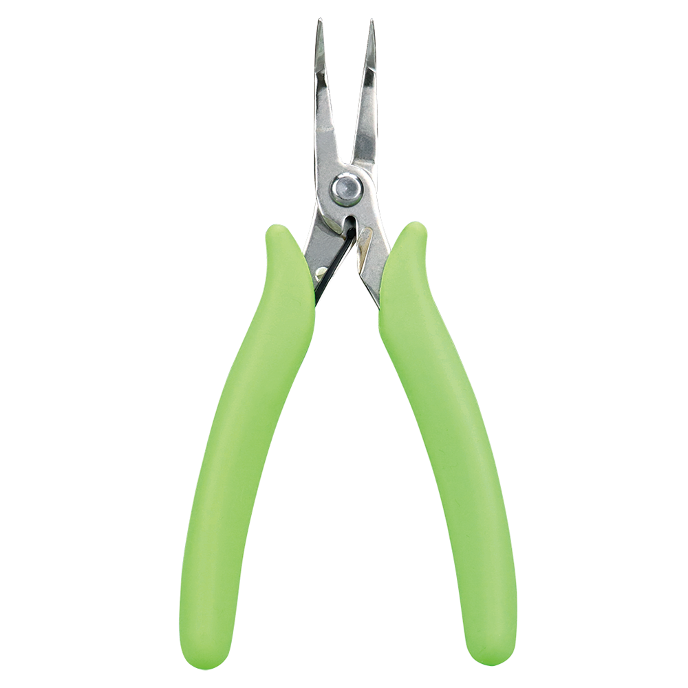GodHand - Le-Dio Bent Nose Pliers - Serrated - GH-LDP-140-M