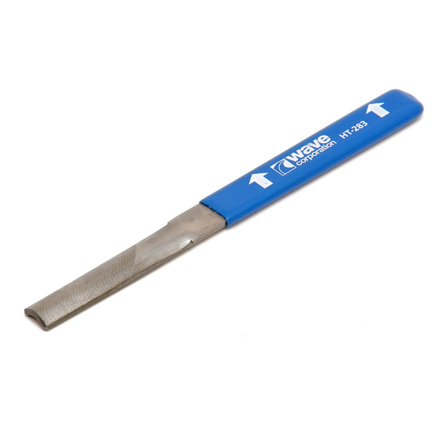 Wave - HG Side-Sliding Type Metal File - Half-Round - Fine - HT-283