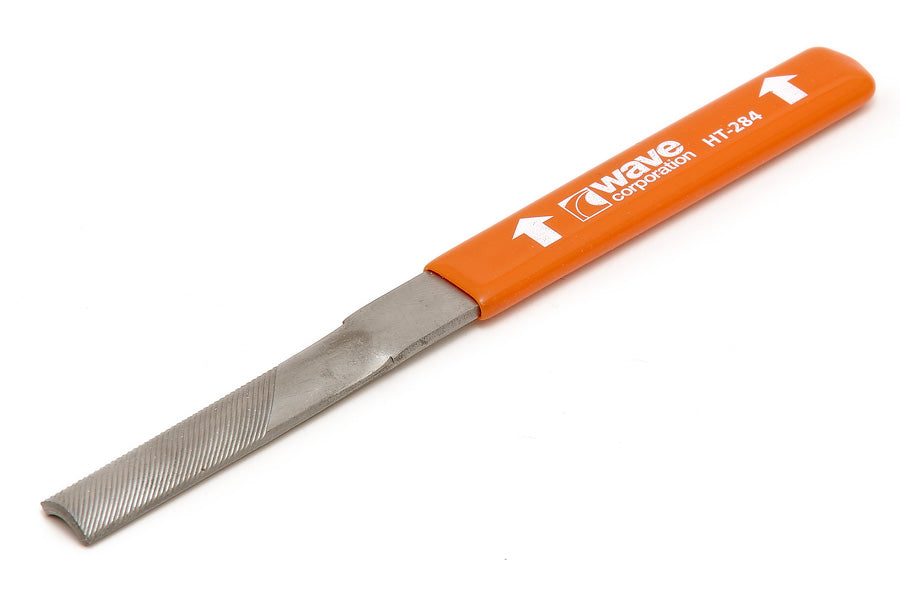 Wave - HG Side-Sliding Type Metal File - Half-Round - Coarse - HT-284