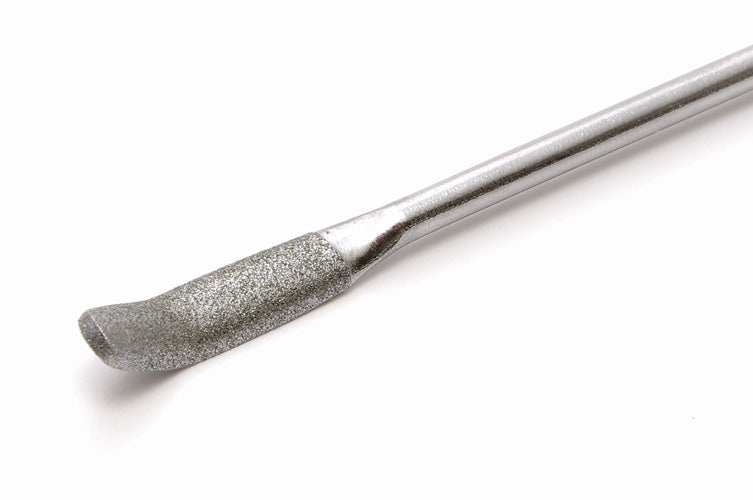 Wave - HG Special Shaped Diamond File - Half-Round  - Bent Tip - HT-672