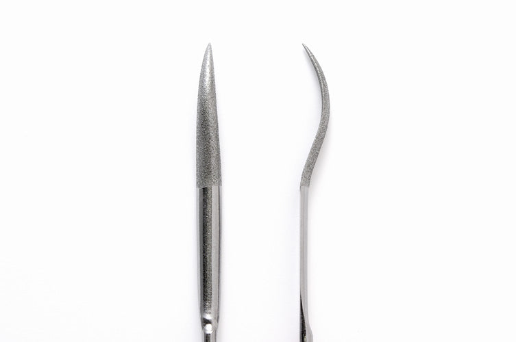 Wave - HG Special Shaped Diamond File - Round- Bent Tip - HT-673