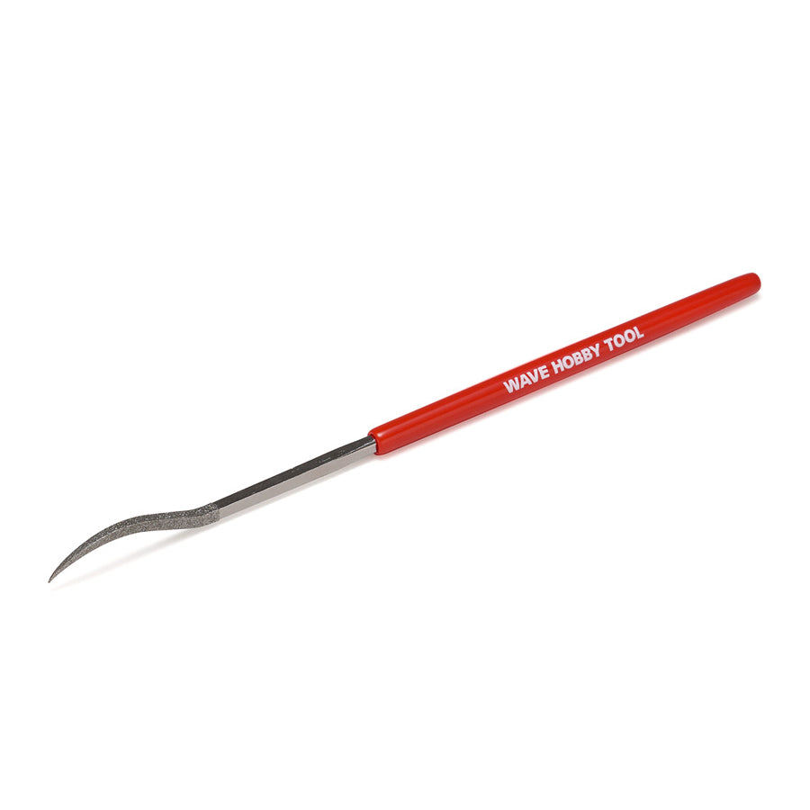 Wave - HG Special Shaped Diamond File - Square - Bent Tip - HT-675