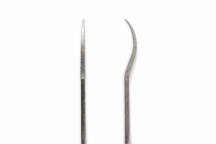 Wave - HG Special Shaped Diamond File - Square - Bent Tip - HT-675