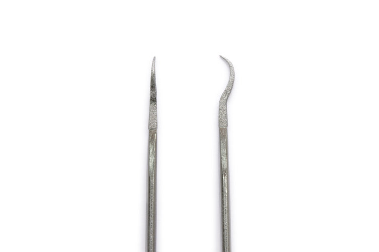 Wave - HG Special Shaped Diamond File - Square - Curved Tip Small - HT-685